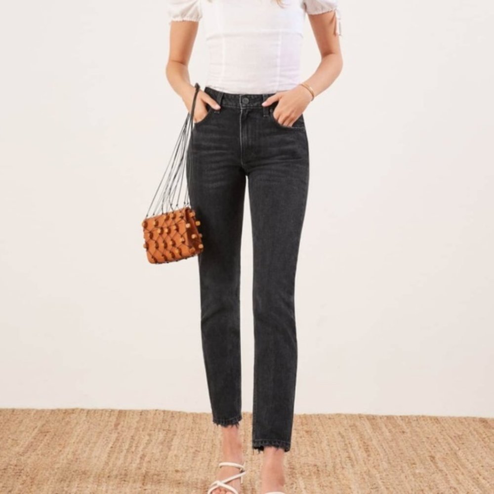 Julia High Cigarette Jean - Pacific
